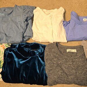 Girls Bundle Lot - Dresses/Tops L (10-12)
